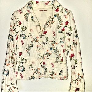 Johnny Was Embroidered Blazer